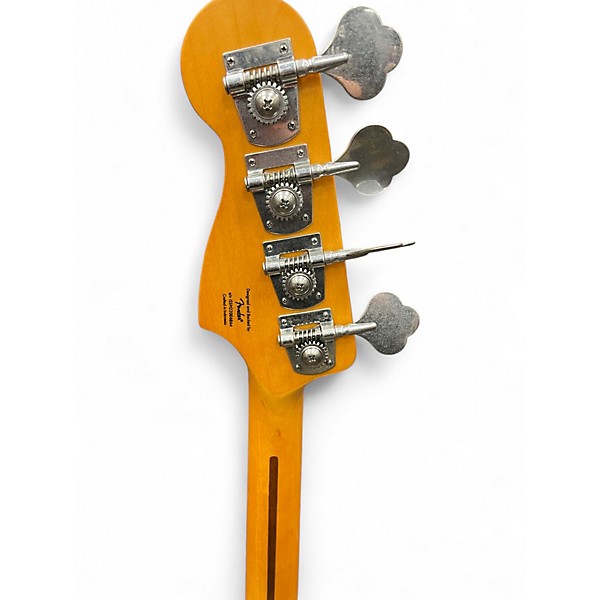 Used Squier 40th Anniversary Vintage Edition Precision Dakota Red Electric Bass Guitar