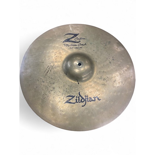 Used Zildjian 19in Z Custom Medium Crash Cymbal