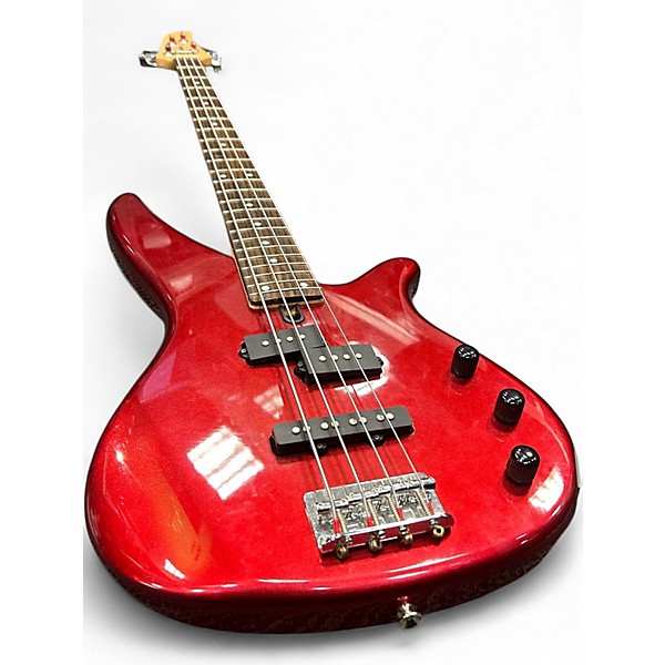 Used Yamaha RBX170 Metallic Red Electric Bass Guitar