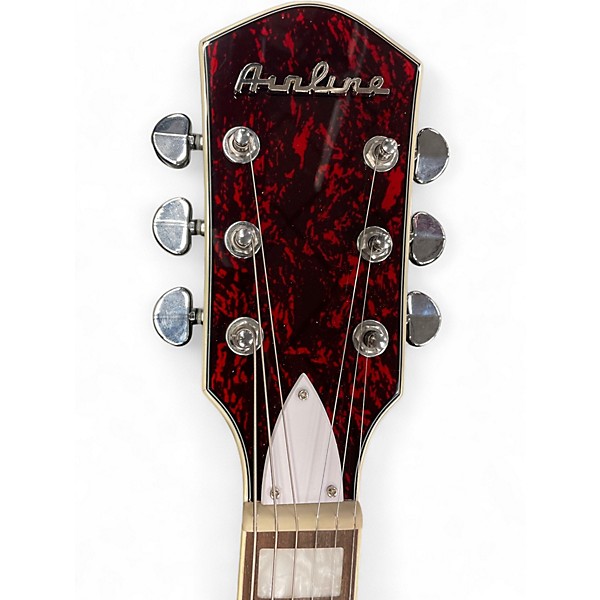 Used Airline H78 Cherry Sunburst Hollow Body Electric Guitar