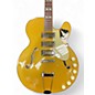 Used Airline H59 Gold Top Hollow Body Electric Guitar