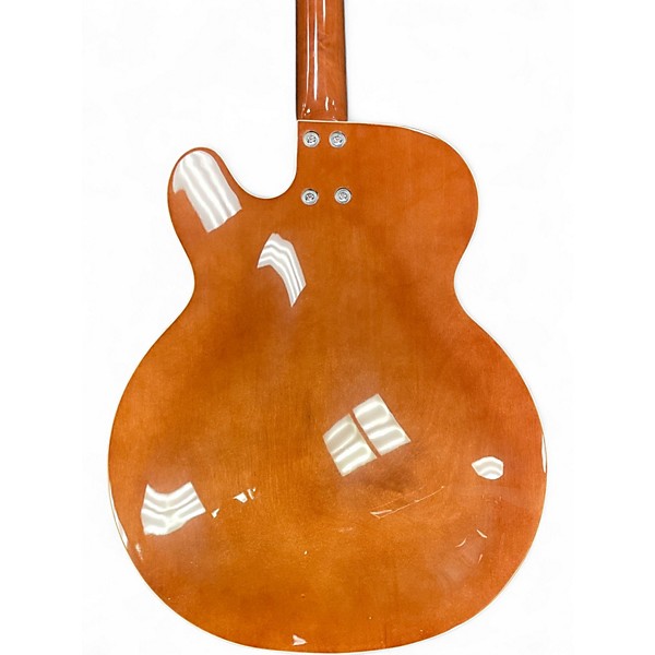 Used Airline H59 Gold Top Hollow Body Electric Guitar