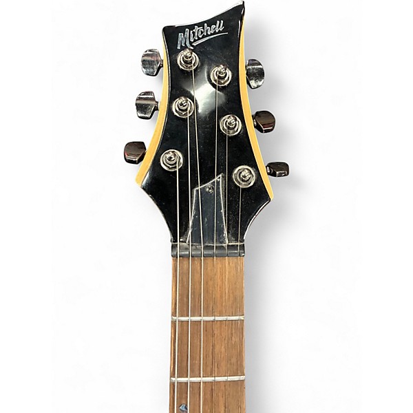 Used Mitchell MD150 Black Solid Body Electric Guitar