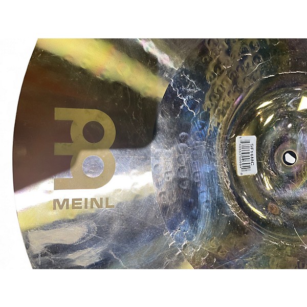 Used MEINL 16in Sound Caster Fusion Medium Crash Cymbal