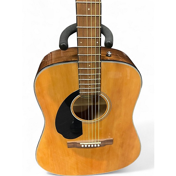 Used Fender CD60SLH Natural Acoustic Guitar