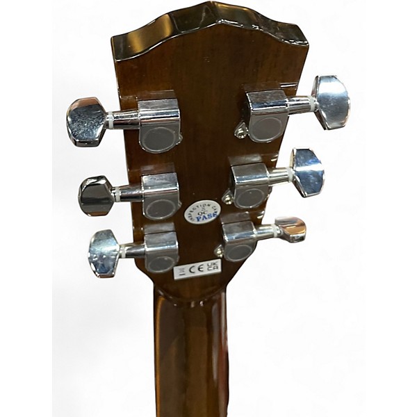 Used Fender CD60SLH Natural Acoustic Guitar