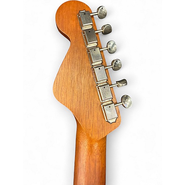 Used Fender Highway Dreadnaught All Mahogany Acoustic Electric Guitar