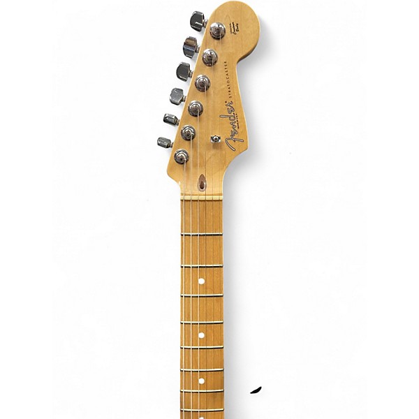 Used 2008 Fender American Standard Stratocaster Sienna Sunburst Solid Body Electric Guitar