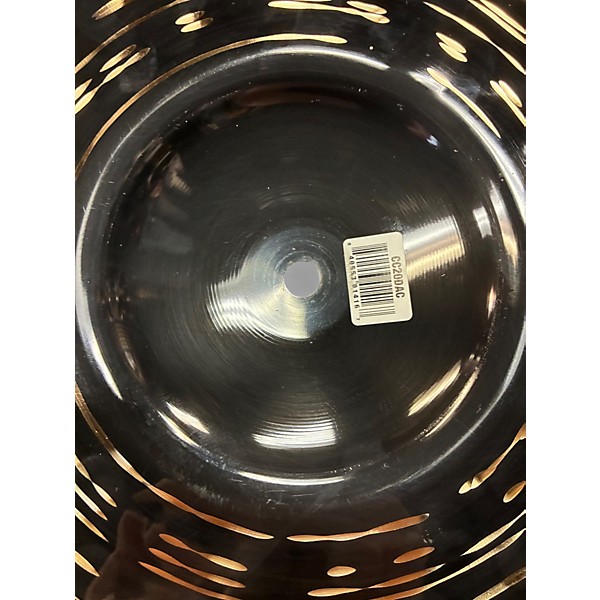 Used MEINL 20in CLASSICS CUSTOM DARK CRASH Cymbal