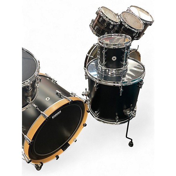 Used SONOR 5 Piece SQ1 BLACK Drum Kit