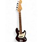 Used 2000s Fender Standard Jazz Bass 5-String Wine Red Electric Bass Guitar thumbnail