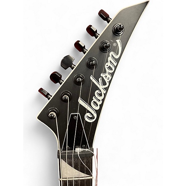 Used Jackson JS22 Dinky Flat Black Solid Body Electric Guitar