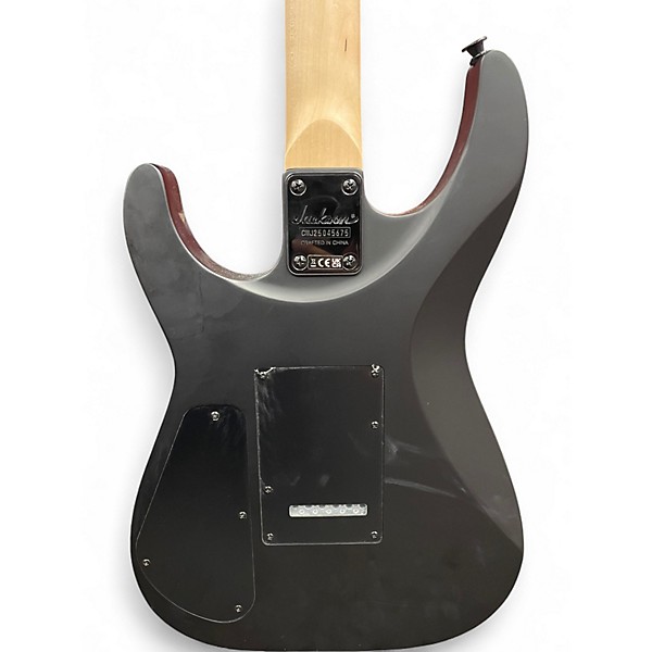 Used Jackson JS22 Dinky Flat Black Solid Body Electric Guitar