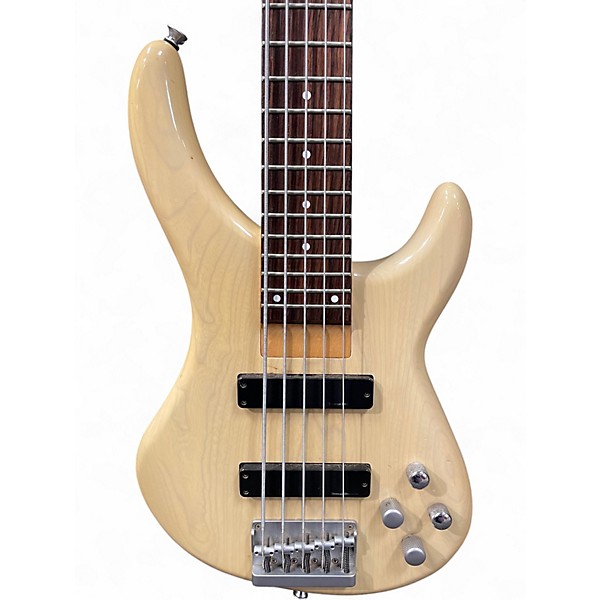 Used Jackson C5A TRANS IVORY Electric Bass Guitar