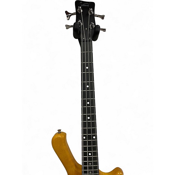 Used Glarry GW101 Yellow Electric Bass Guitar