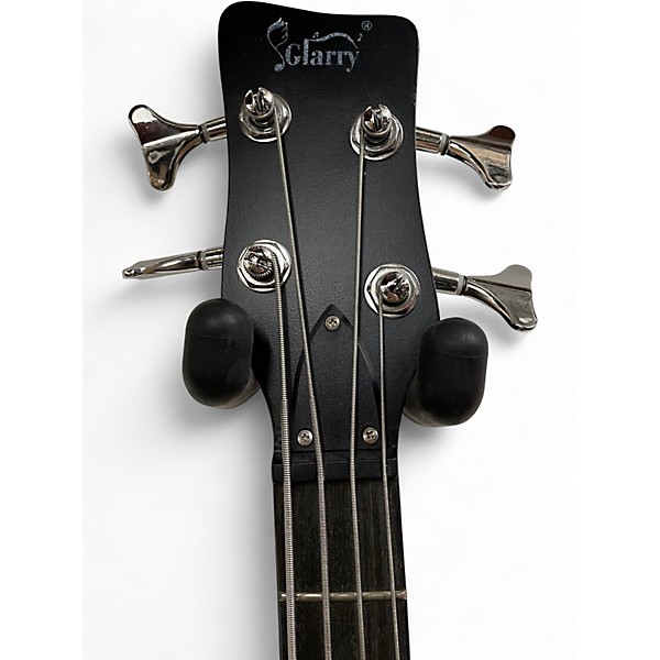 Used Glarry GW101 Yellow Electric Bass Guitar