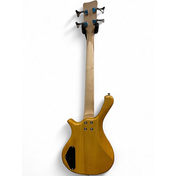 Used Glarry GW101 Yellow Electric Bass Guitar