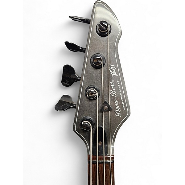 Used 1986 Peavey Dyna Bass Black Electric Bass Guitar