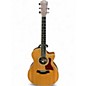 Used 2007 Taylor 414CE Natural Acoustic Electric Guitar thumbnail