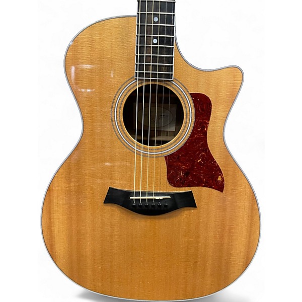 Used 2007 Taylor 414CE Natural Acoustic Electric Guitar