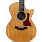 Used 2007 Taylor 414CE Natural Acoustic Electric Guitar