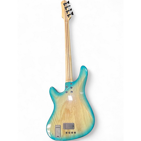 Used Kiesel CUSTOM J BASS AQUA BLUE Electric Bass Guitar