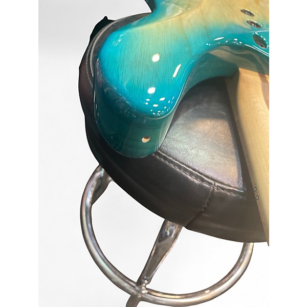 Used Kiesel CUSTOM J BASS AQUA BLUE Electric Bass Guitar