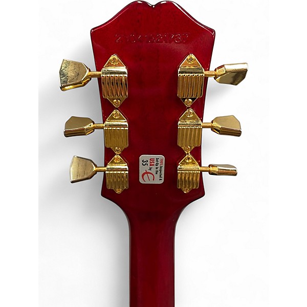 Used Epiphone Joe Bonamassa Signature '63 SG Custom Dark Wine Red Solid Body Electric Guitar