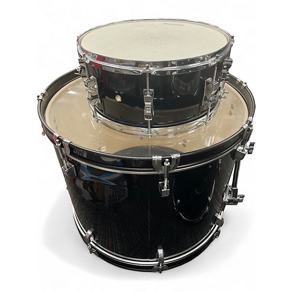 Used Ludwig 5 Piece BACKBEAT Black Drum Kit