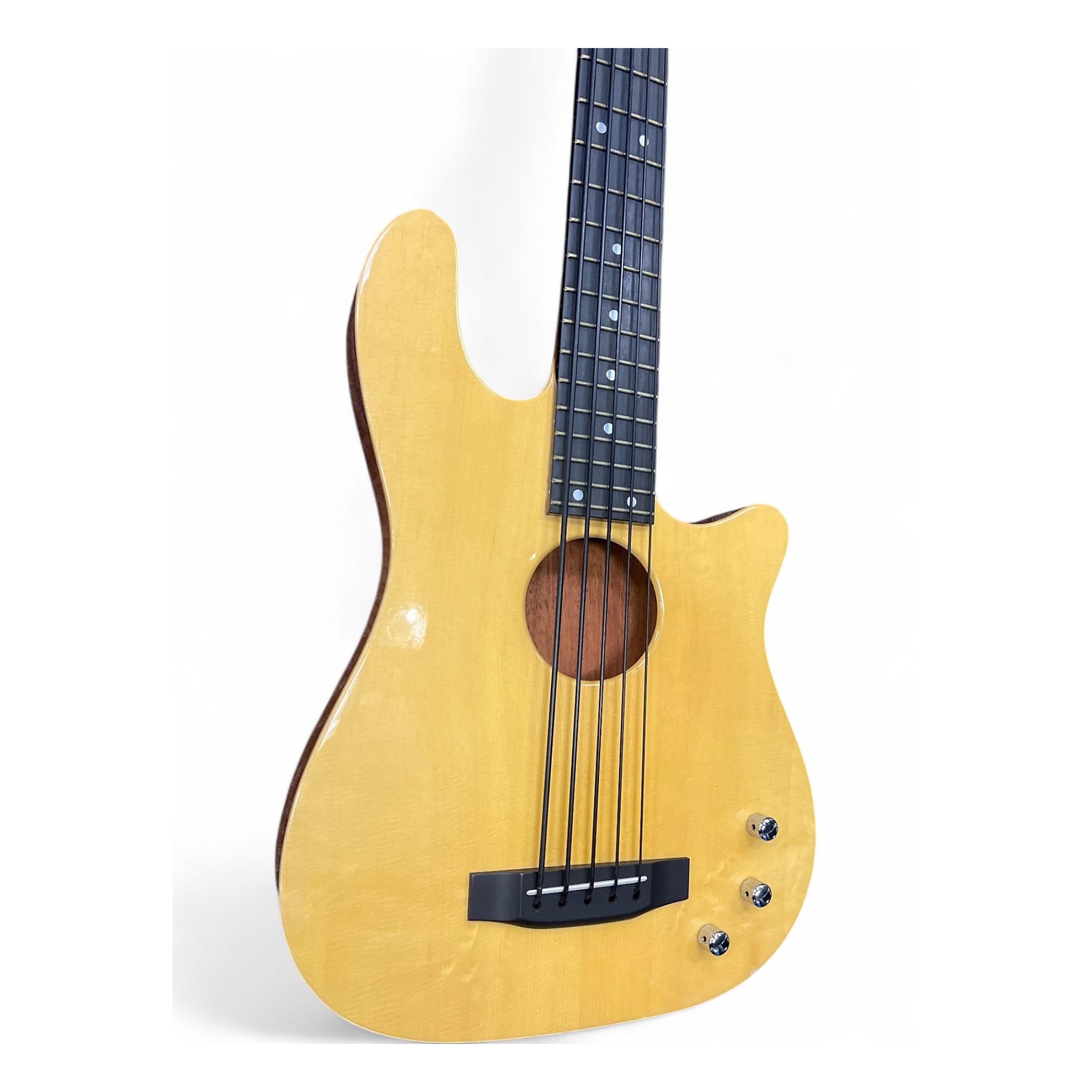 Used 2000s Carvin AC50 Natural Acoustic Bass Guitar Natural