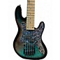 Used 2020 Smithzilla 5 string Blue Burst Electric Bass Guitar