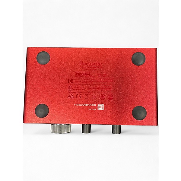 Used Focusrite Scarlett Solo Gen 3 Audio Interface