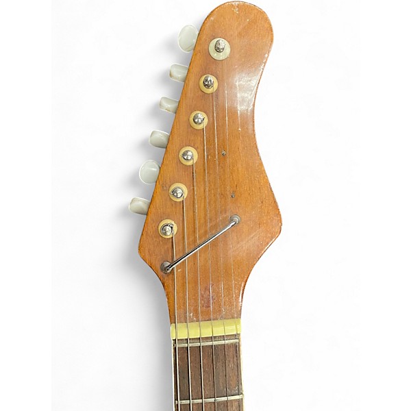 Used 1960 Teico 60s  2 Color Sunburst Solid Body Electric Guitar