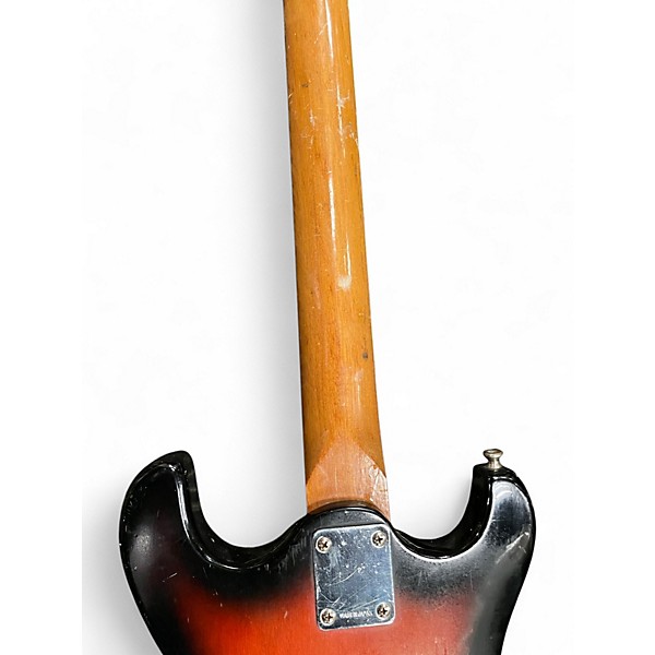 Used 1960 Teico 60s  2 Color Sunburst Solid Body Electric Guitar