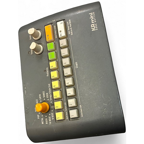 Used KORG KR MINI Drum Machine