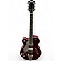 Used Gretsch Guitars G6119 Chet Atkins Signature Tennessee Rose Left Handed Red Hollow Body Electric Guitar thumbnail