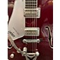 Used Gretsch Guitars G6119 Chet Atkins Signature Tennessee Rose Left Handed Red Hollow Body Electric Guitar