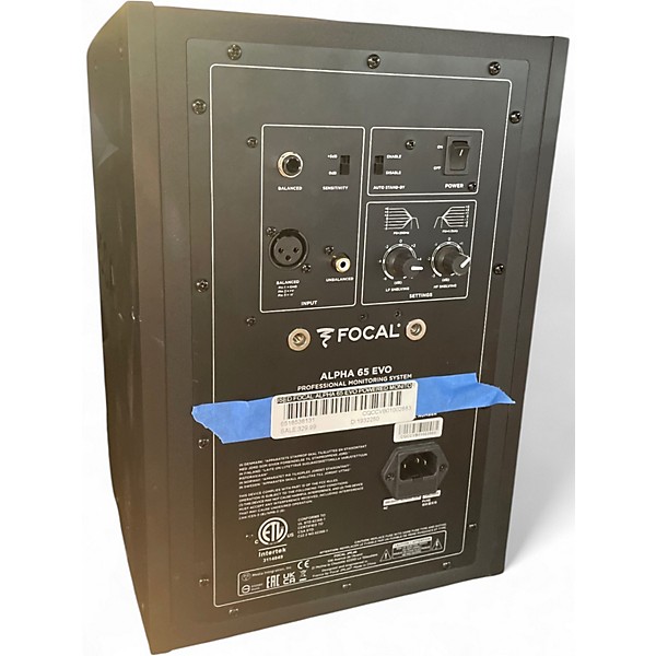 Used Focal ALPHA 65 EVO Powered Monitor