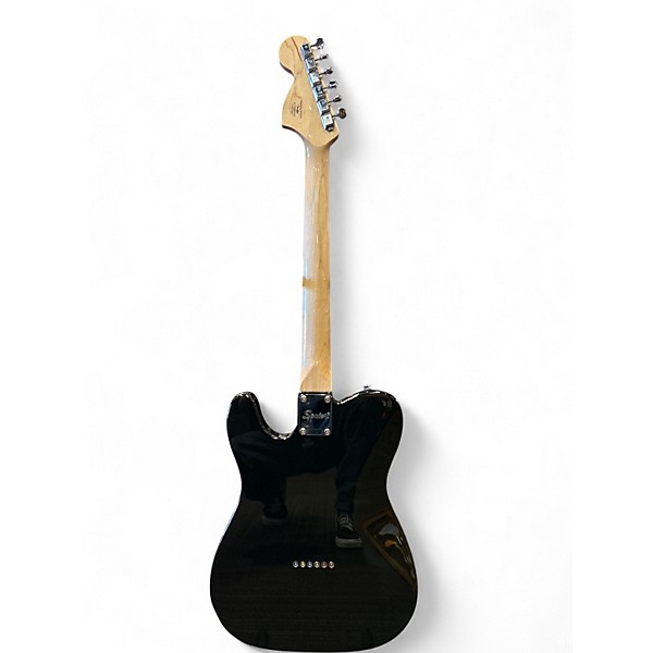 Used Squier ESQUIRE DELUXE Black Solid Body Electric Guitar