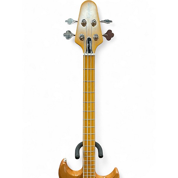 Used Epiphone THE GRABBER Natural Electric Bass Guitar