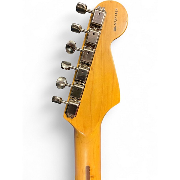 Vintage 1997 Fender American Standard Telecaster Black Solid Body Electric Guitar