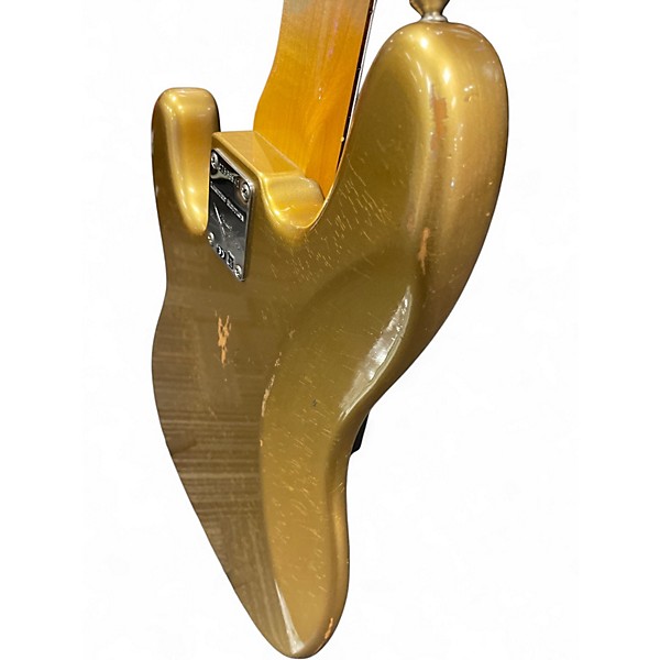 Used 2019 Fender 1959 Relic Precision Bass Aztec Gold Electric Bass Guitar