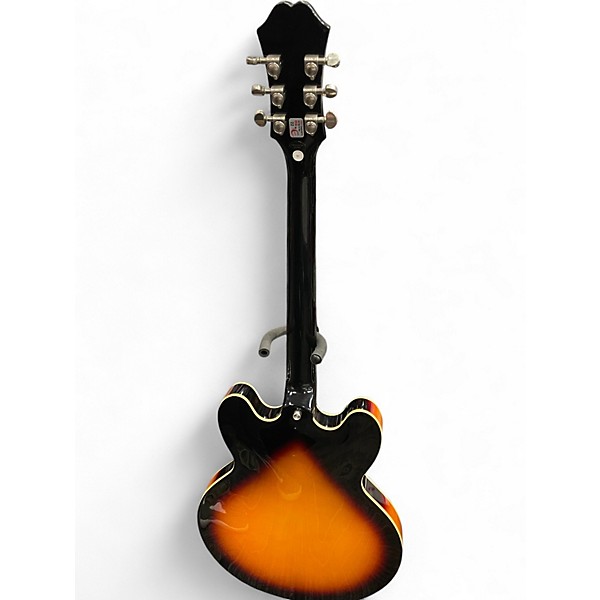Used Epiphone Dot Vintage Sunburst Hollow Body Electric Guitar