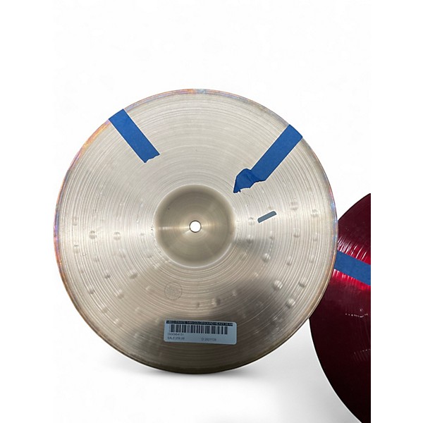 Used Paiste 14in Colorsound Heavy Hi Hat Pair Cymbal