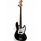 Used Squier Affinity Jazz Bass Black Electric Bass Guitar thumbnail