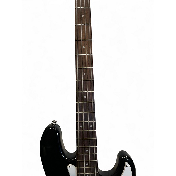 Used Squier Affinity Jazz Bass Black Electric Bass Guitar