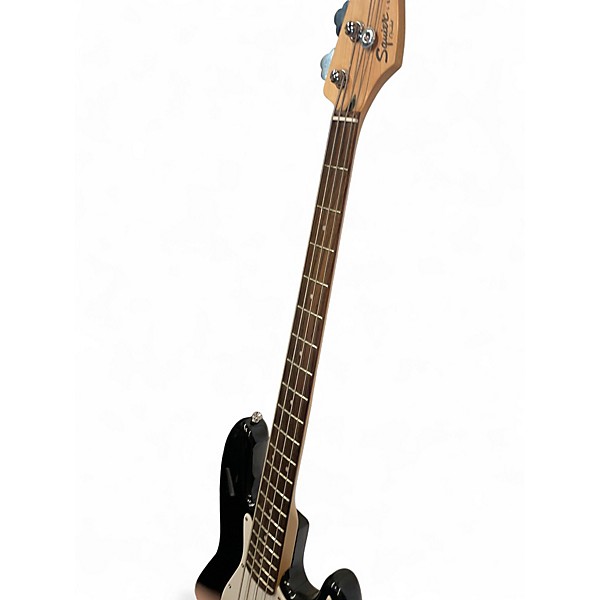 Used Squier Affinity Jazz Bass Black Electric Bass Guitar