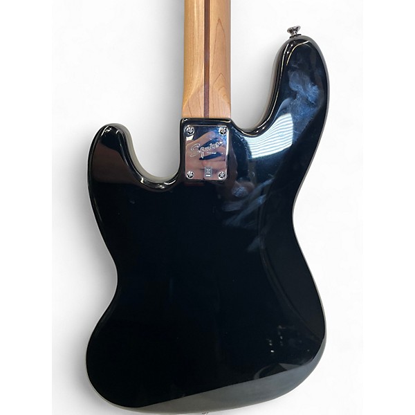 Used Squier Affinity Jazz Bass Black Electric Bass Guitar