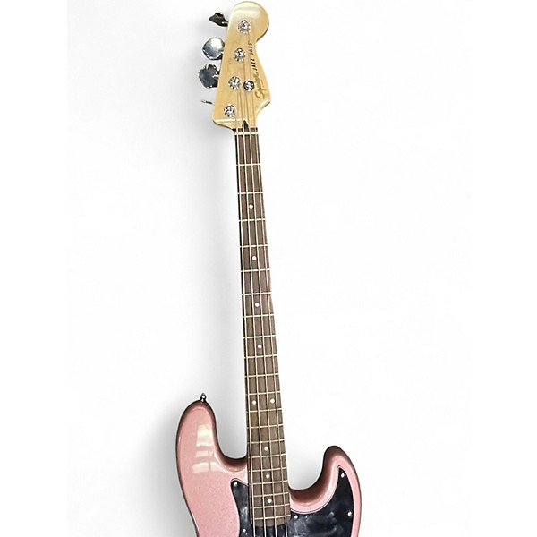 Used Squier Affinity Jazz Bass Burgundy Mist Electric Bass Guitar