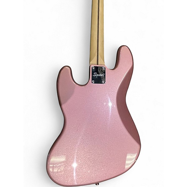 Used Squier Affinity Jazz Bass Burgundy Mist Electric Bass Guitar